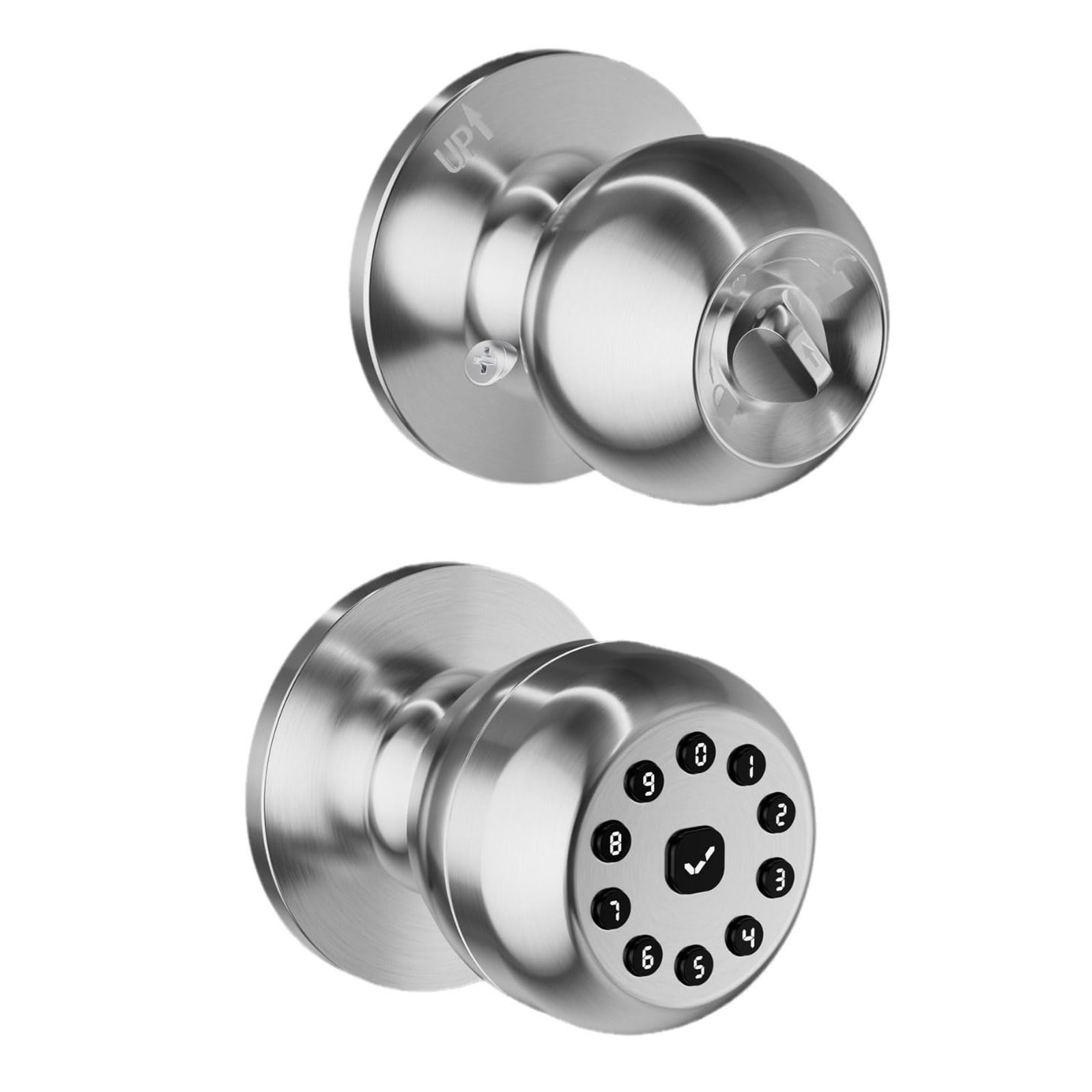 Serrure intelligente avec clavier haute précision et boutons de porte à code