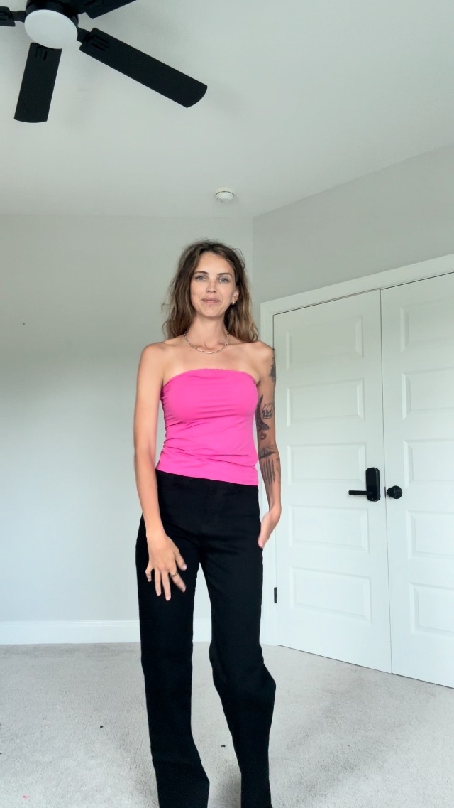 cute strapless top!