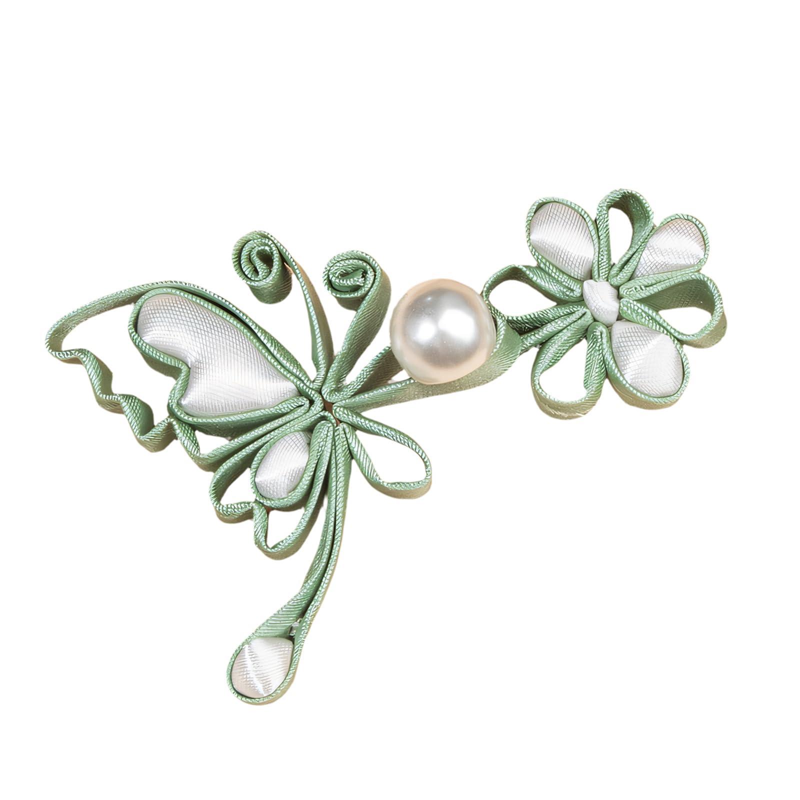 Zeiwohndc Ch6078 Sturdy Satins Flower Button For Costumes Decoration And Sewing Projects Chinese Collar Button