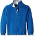 Nautica Baby Zip Neck 'Freeport' Quarter Zip Sweater, Medium Blue, 18 Months