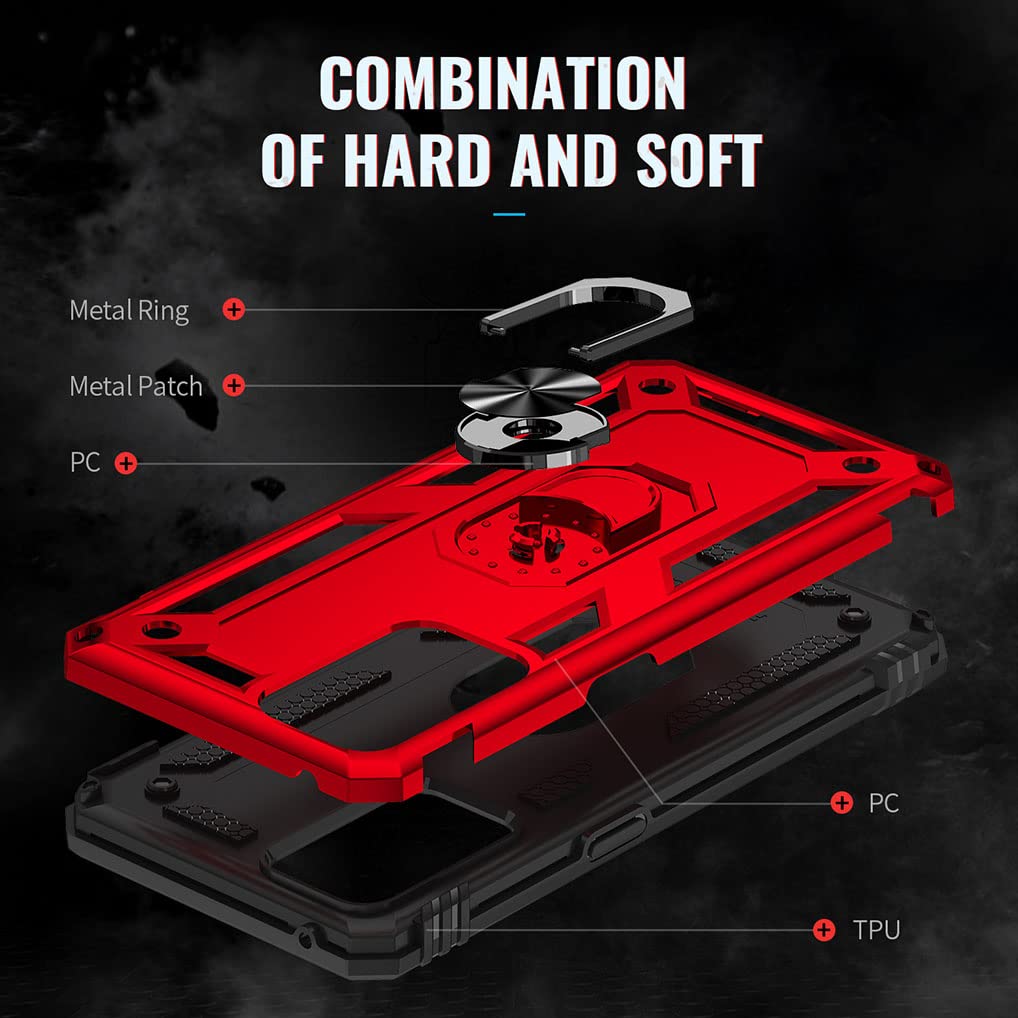 SEEKO Coque pour Oppo Reno 6 5G (Reno6 5G), Renforcée