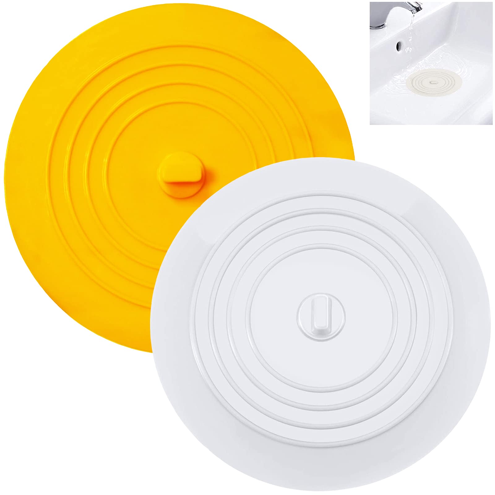 Buy Drain Plug Silicone Sink Cover Silicone Drain Plug Large Drain Sink