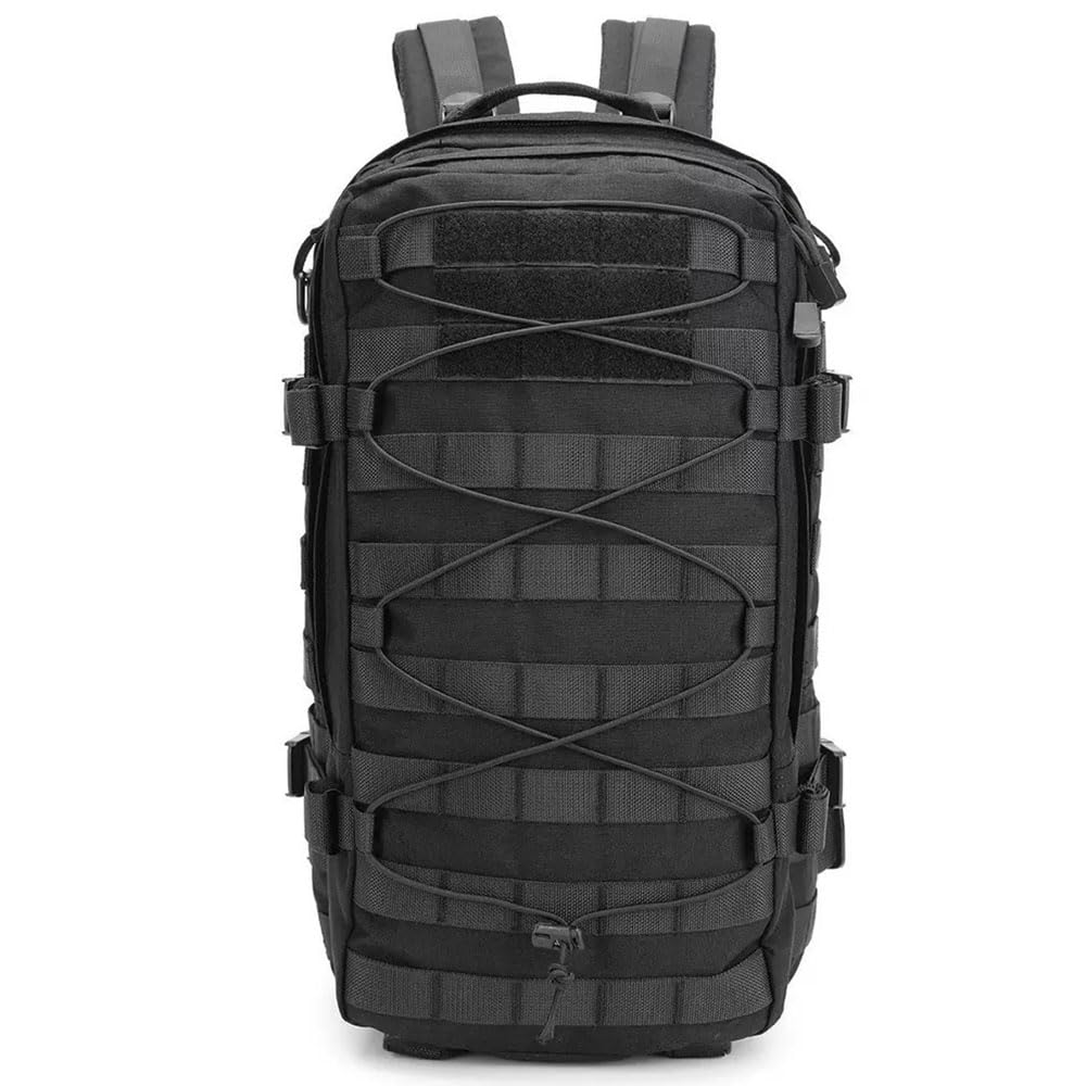 Zaino Borsa per Utensili, Sport All'aperto Alpinismo E Caccia Borsa, Viaggio Escursionismo Pesca Multifunzionale-Nero