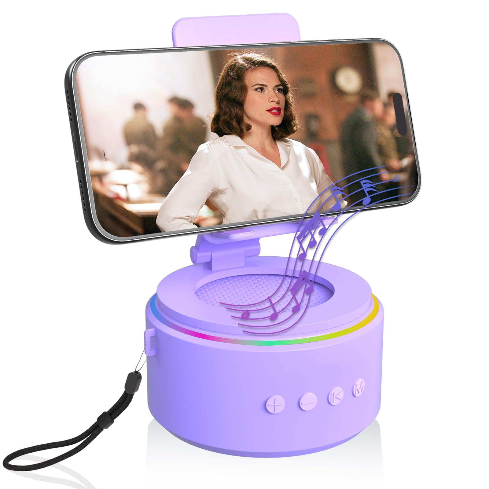 13% Off ZAPUVO Bluetooth Speaker & Phone Stand Gift