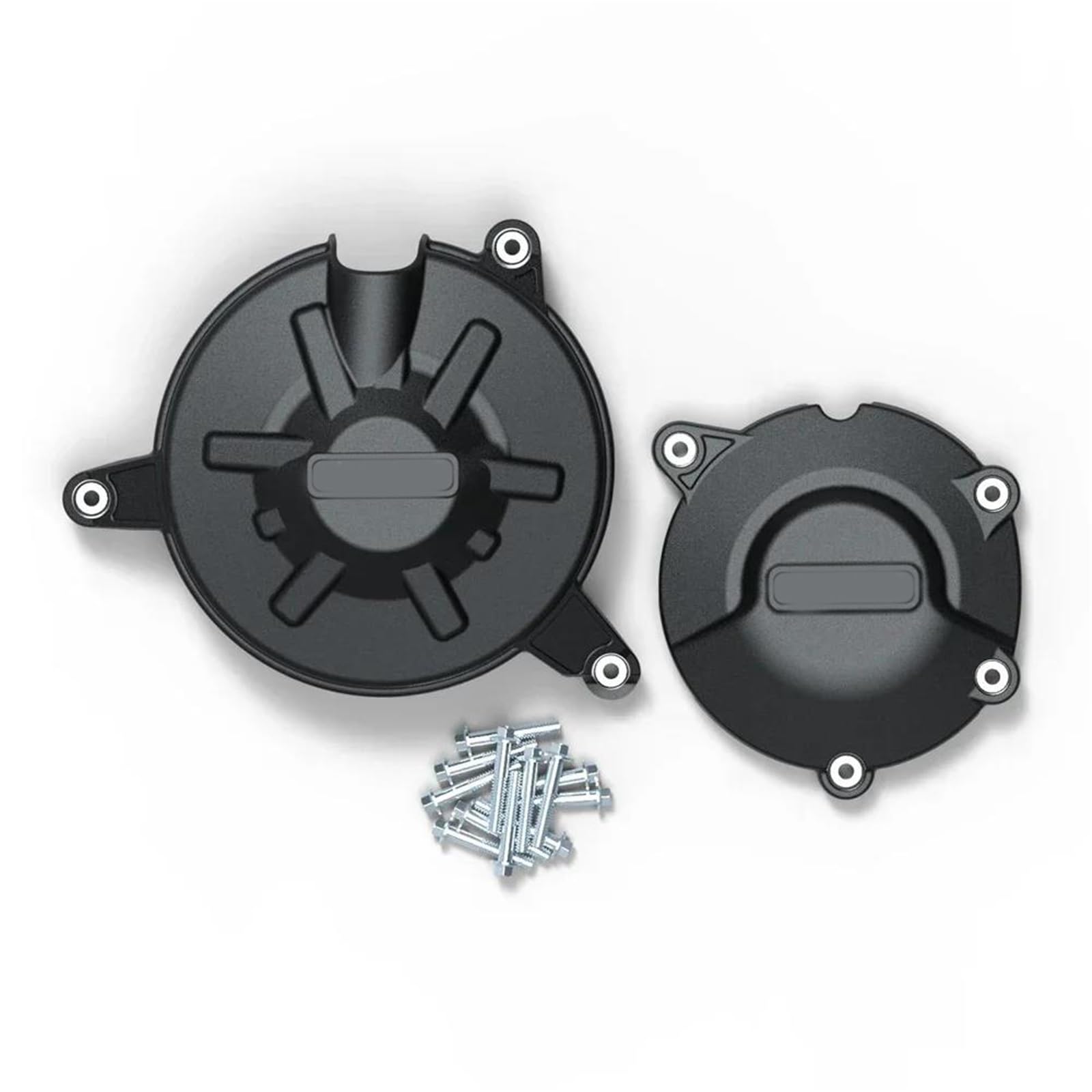Protection moteur en nylon pour éviter les fissures de carter sur Tuono V4