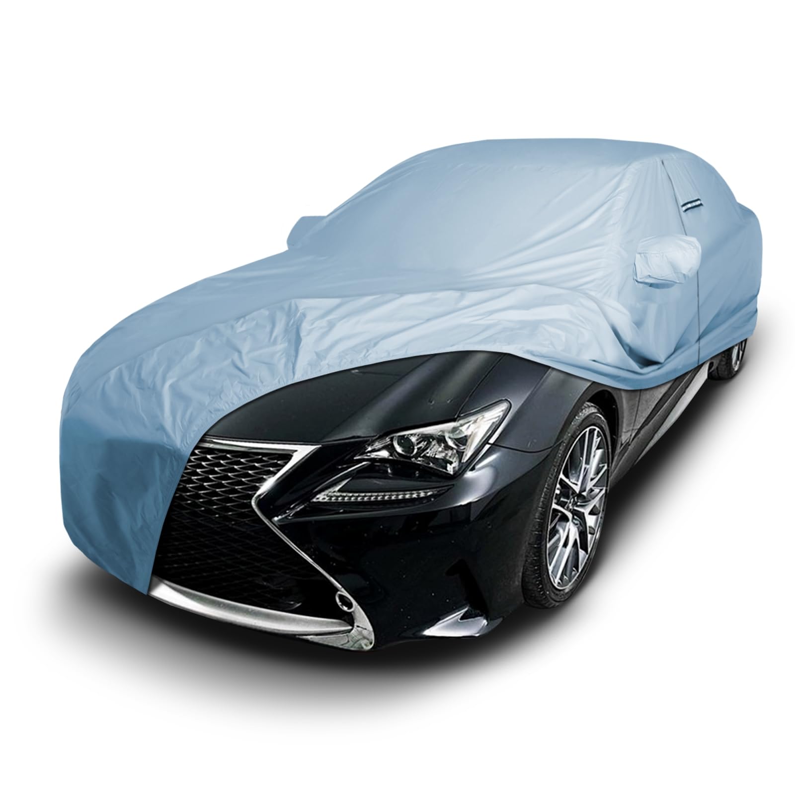 iCarCover Premium Car Cover for 2006-2026 Lexu s RC300, RC350, RC200t Heavy Duty Waterproof All-Weather Automobiles Custom Fit Indoor Outdoor UV Snow Protection Covers with Straps and Bag 15. RC300, RC350, RC200t 2006-2026 Sky Gray