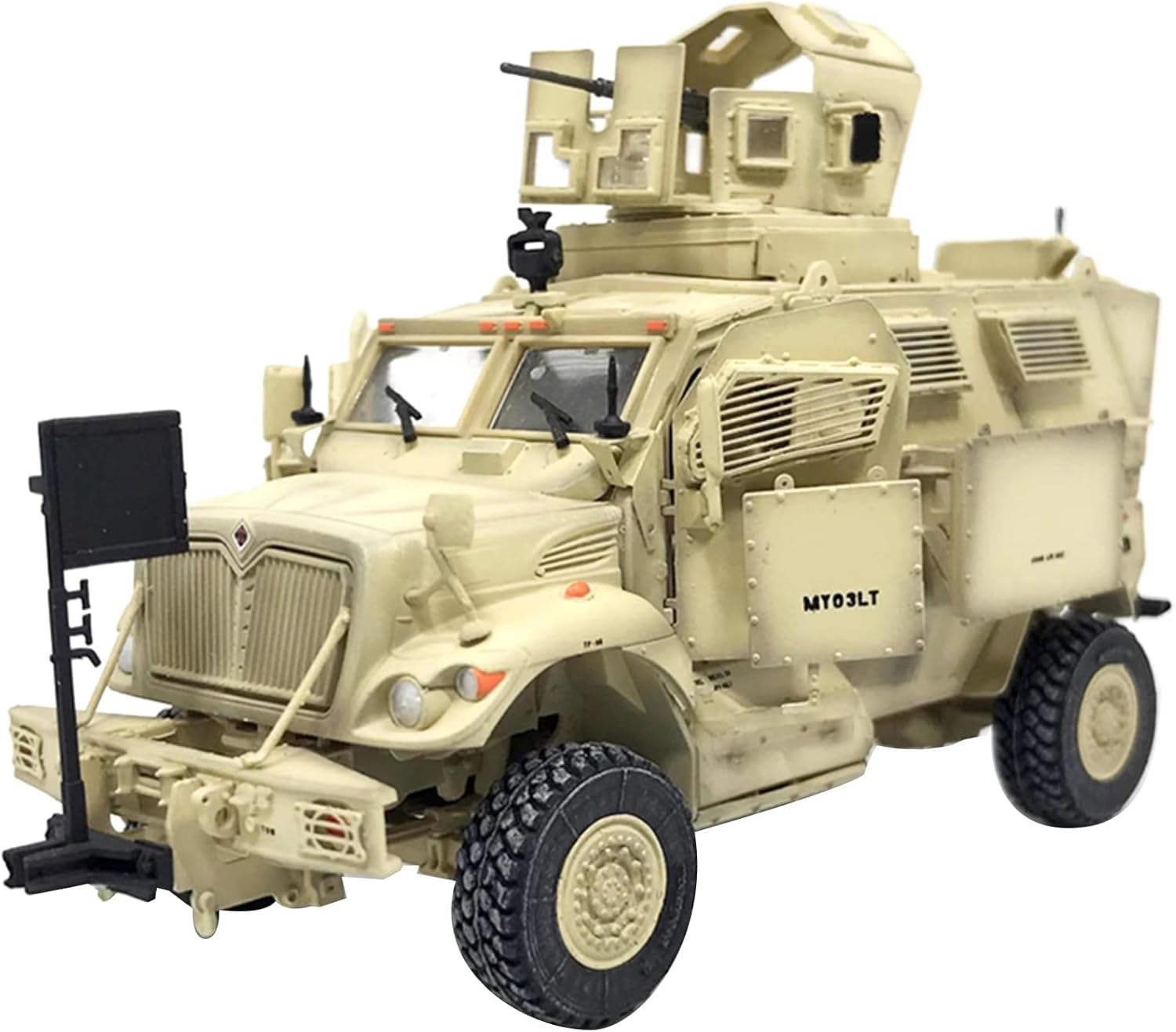 Simulation Armored Vehicle Model 1:72 Plastic M1224 US Mine Resistant Ambush Vehicle Model new