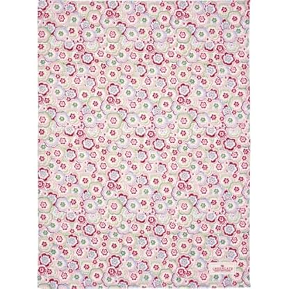 GreenGate [A] Tea Towel Selma Pale pink