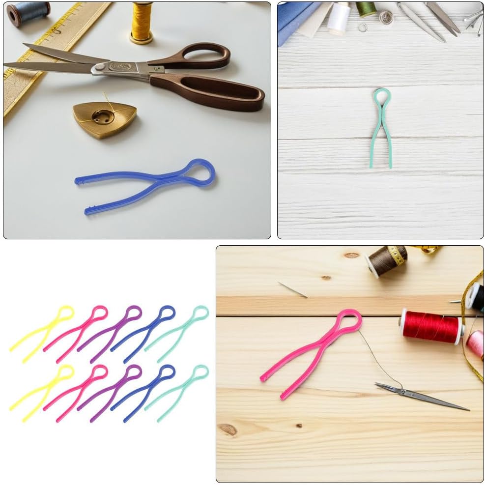 Bobbin Clips for Seamstresses 200pcs Plastic Sewing Thread Accessories