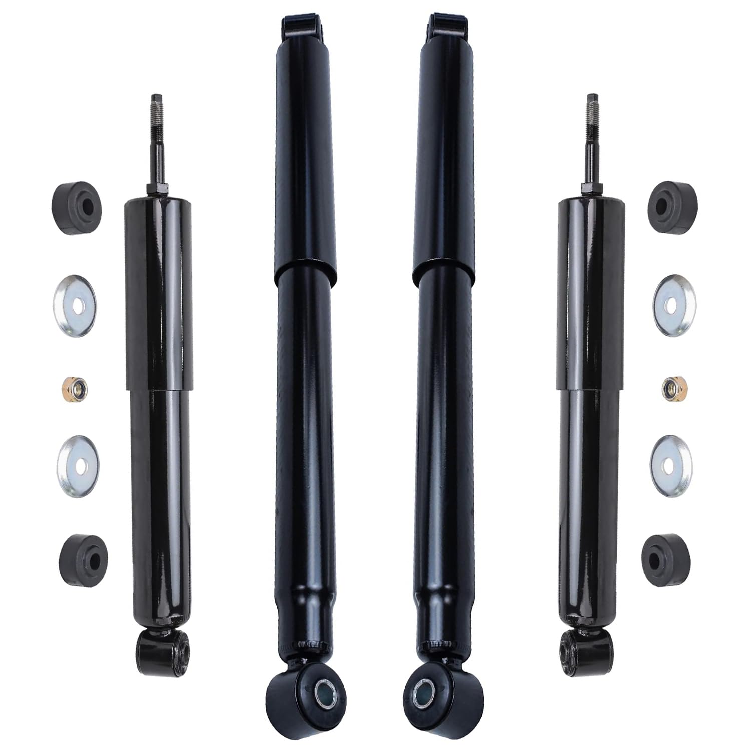 Detroit Axle - 4WD Shock Absorbers for 2002-2005 Dodge Ram 1500