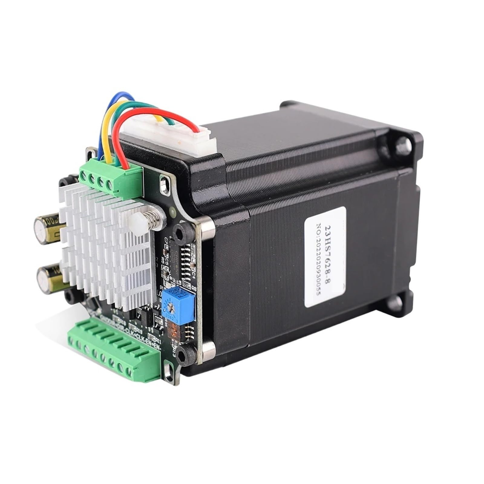 VUQLDHAYZ Stepper Electronic Starter 23HS7628-DRV NEMA23 Stepper Electronic Starter 2.8A Four Wire Stepping Electronic Starter with Back Driver