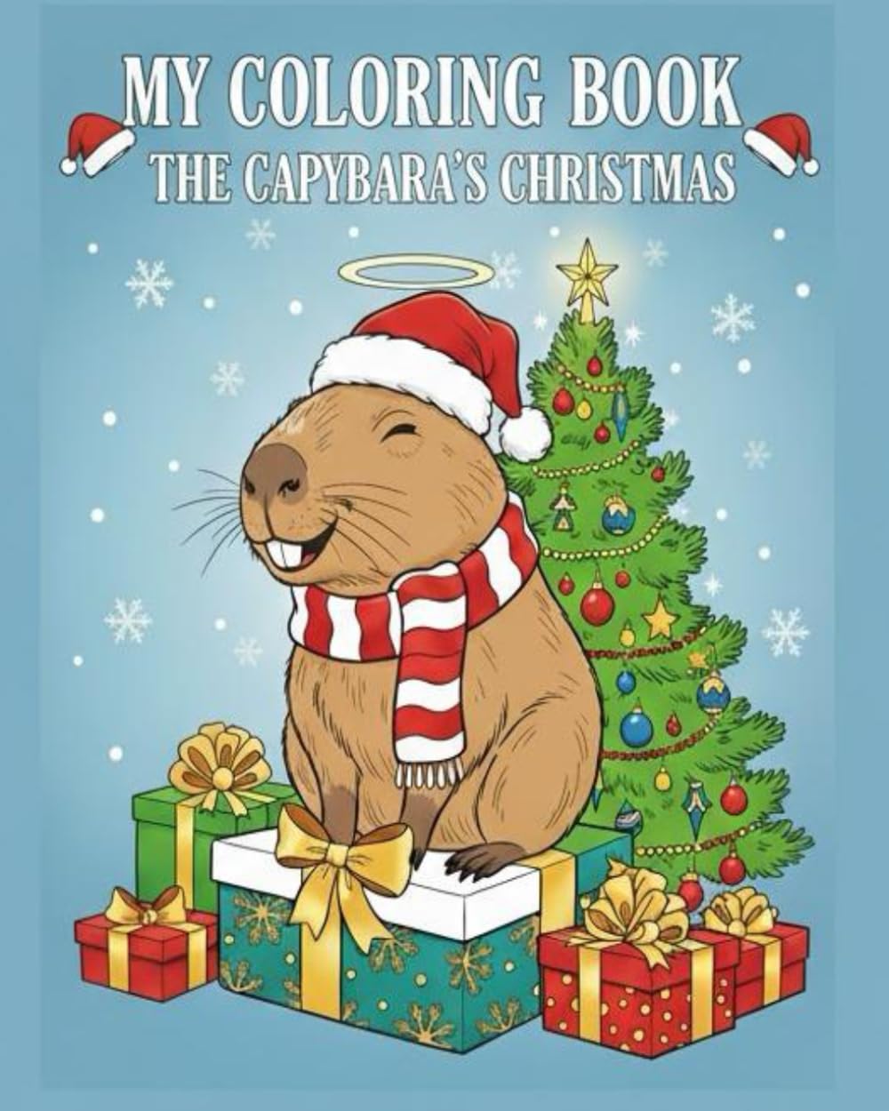 My Coloring Book: The Capybara's Christmas