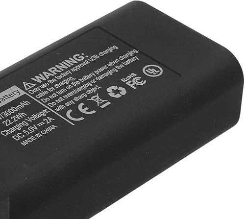 Miniatura 7 de RC Drone Batería de litio 7.4V 3000mAh Drone Reemplazo de batería para LYZRC L800 PRO2 (negro)