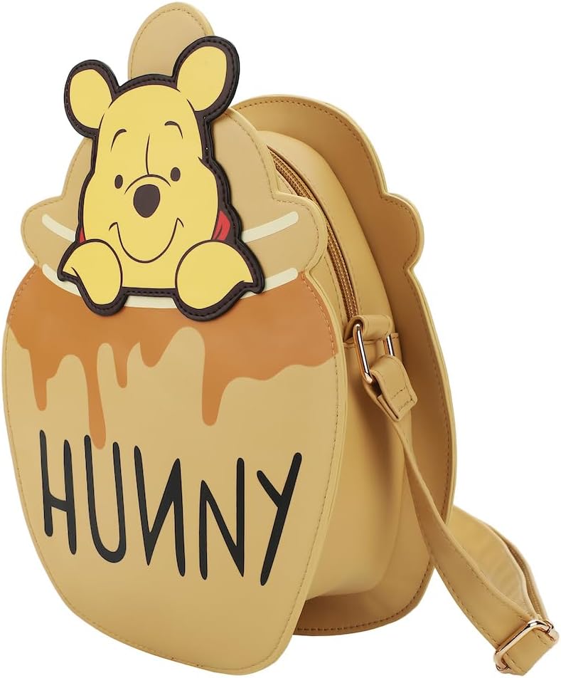 Bioworld Winnie The Pooh Hunny Pot 8" Crossbody Bag
