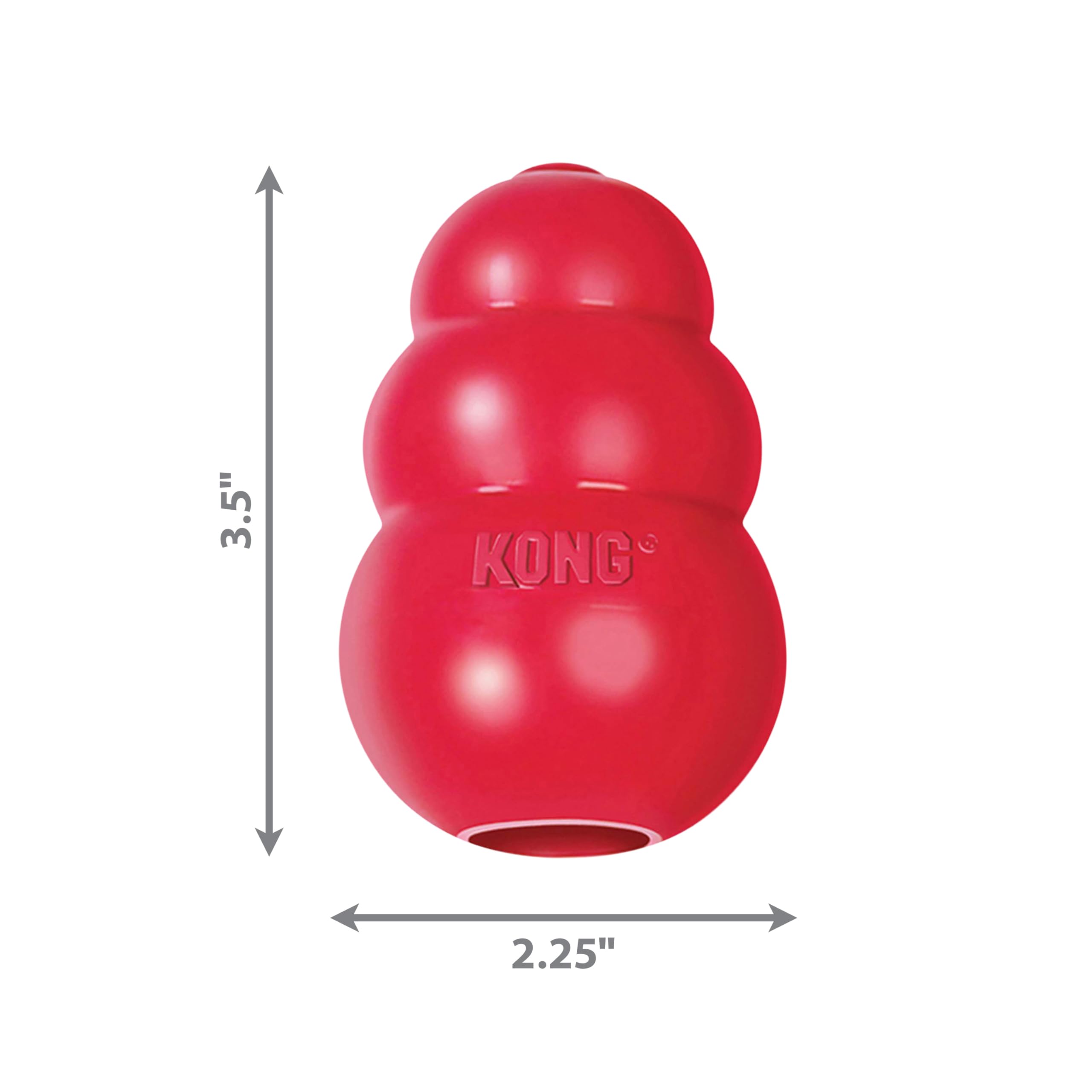 KONG Classic Dog Toy - Durable Chew for Large Dogs -8