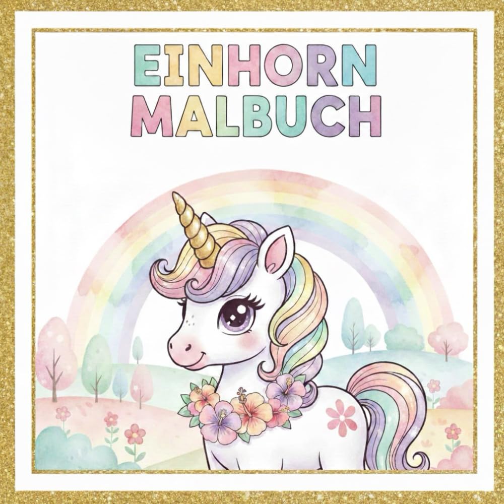 Einhorn Malbuch