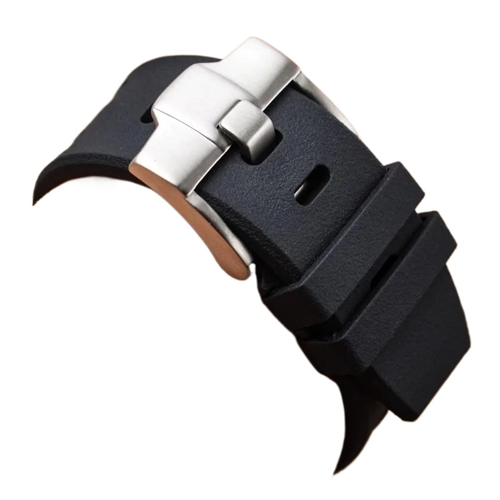 Genérico NASUNJIA Correa De Silicona De 28 Mm Compatible Con AP 15710 26470, Correa Deportiva De Goma For Reloj De Hombre.