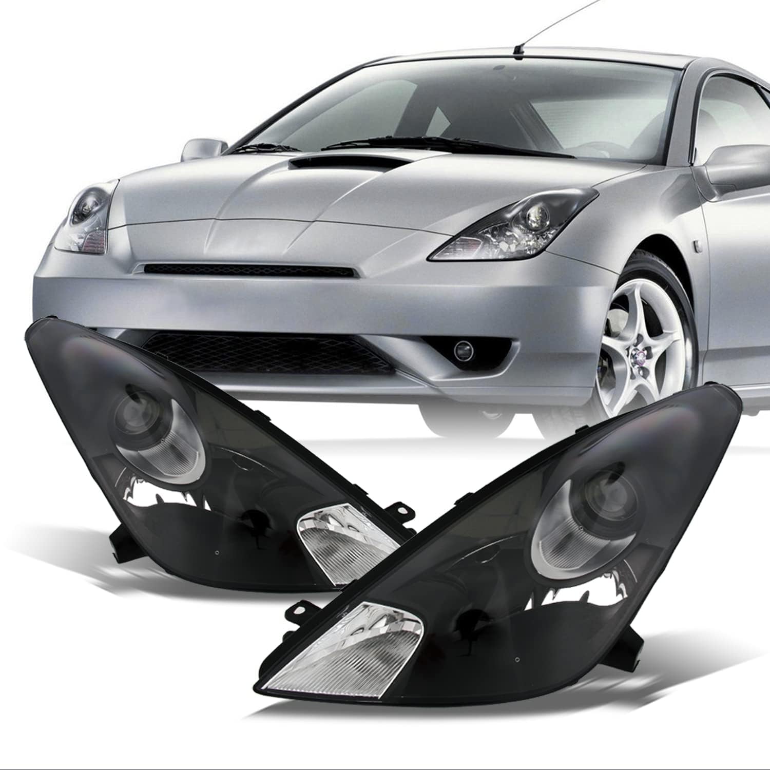 Amazon.com: AKKON - For Toyota Celica Black Bezel OE Replacement ...