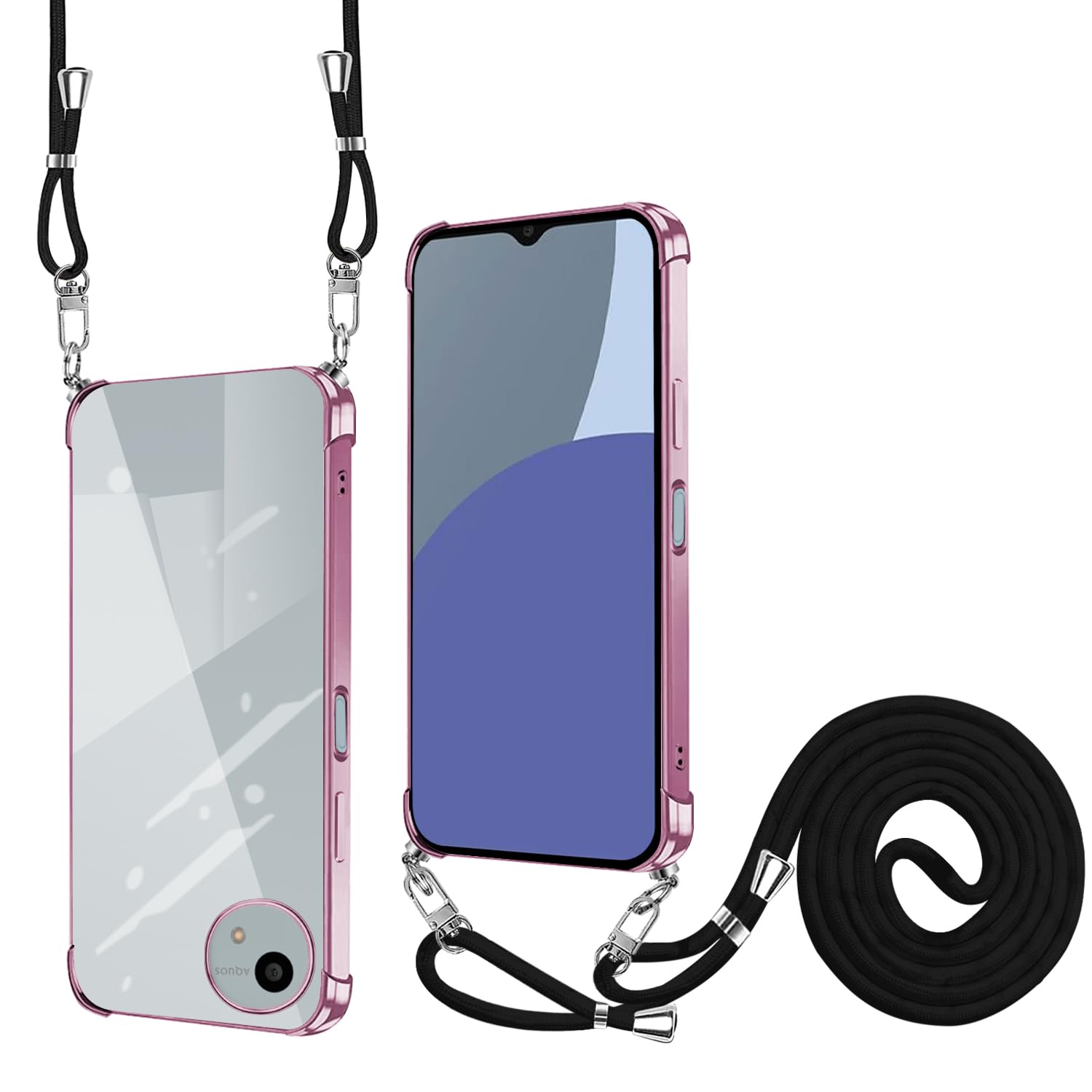 Amazon.co.jp: AQUOS wish4 SH-52E ケース クリア アクオスウィッシュ4