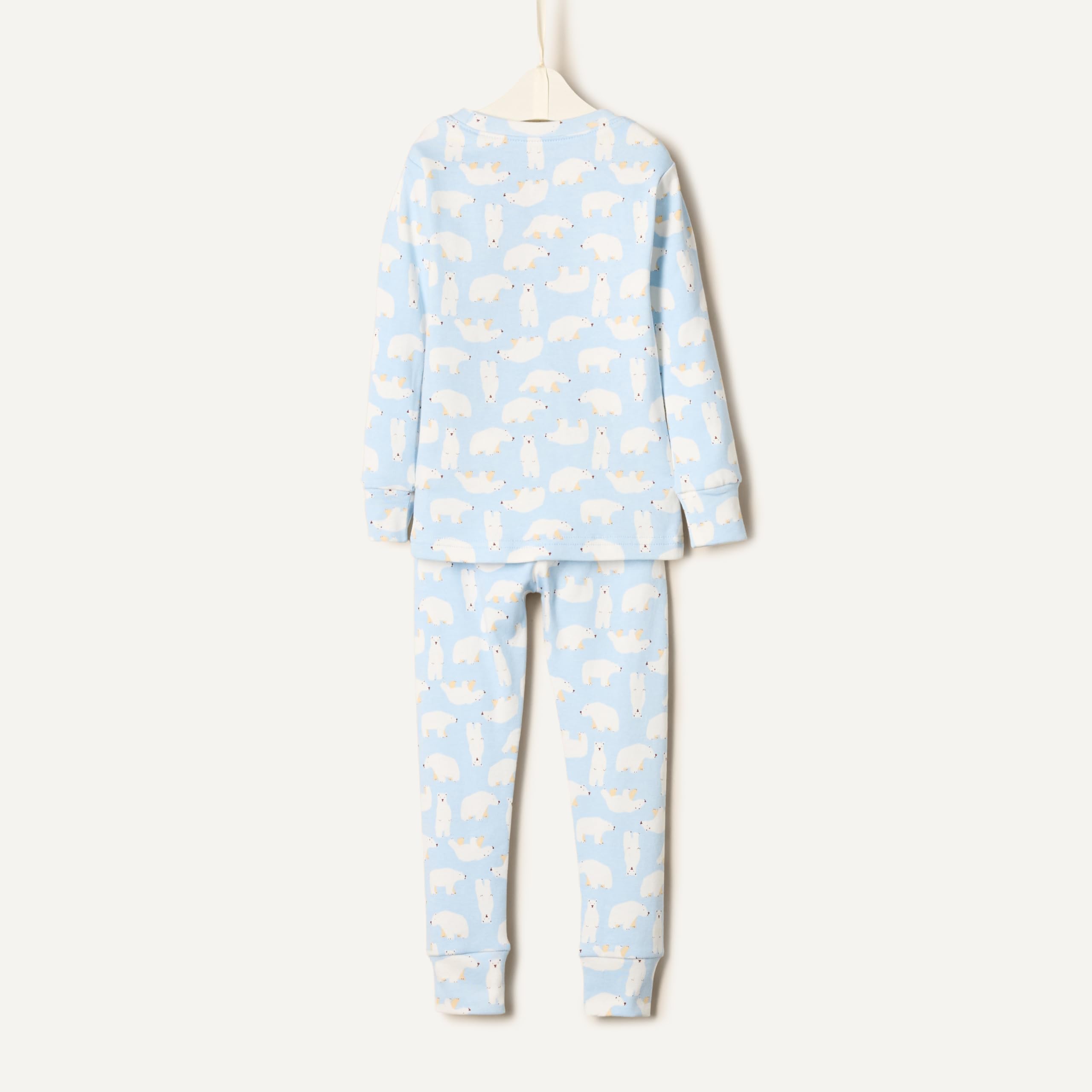 Amazon Essentials x Sofia Grainge Pijama ceñido de algodón Unisex Bebé y Niños, Pack de 2