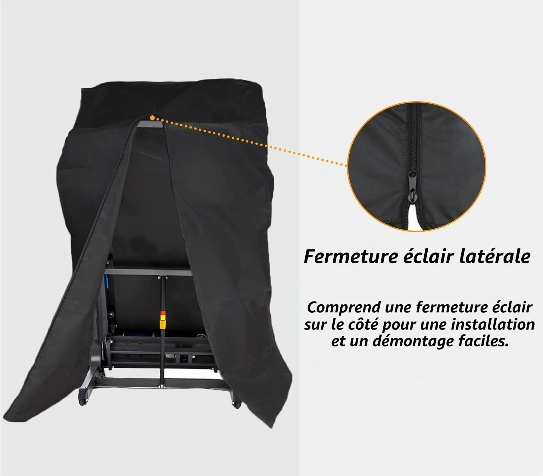 MaWGcowerd Treadmill Cover, Folding Treadmill Cover, Dustproof and Waterproof Cover, Oxford Cloth Waterproof Sunscreen Cover