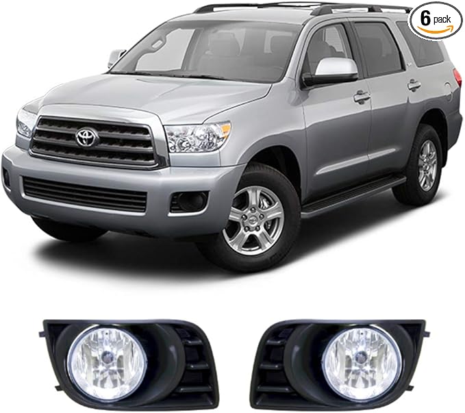 Switch For 20082017 Toyota Sequoia Bumper Fog Lights Driving Lamps Replacement Automotive money