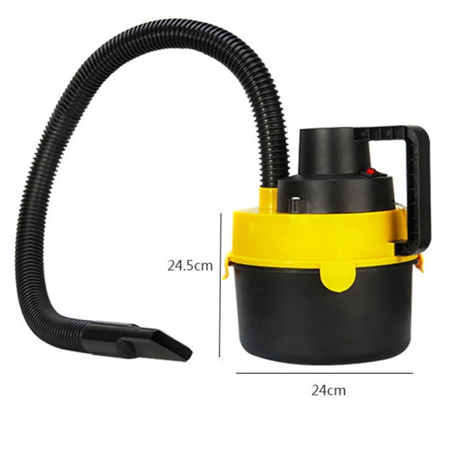 Aspiradora portátil N62R for Coche, Potente inflador de vacío de Recipiente seco y húmedo for Coche, CC de 12V