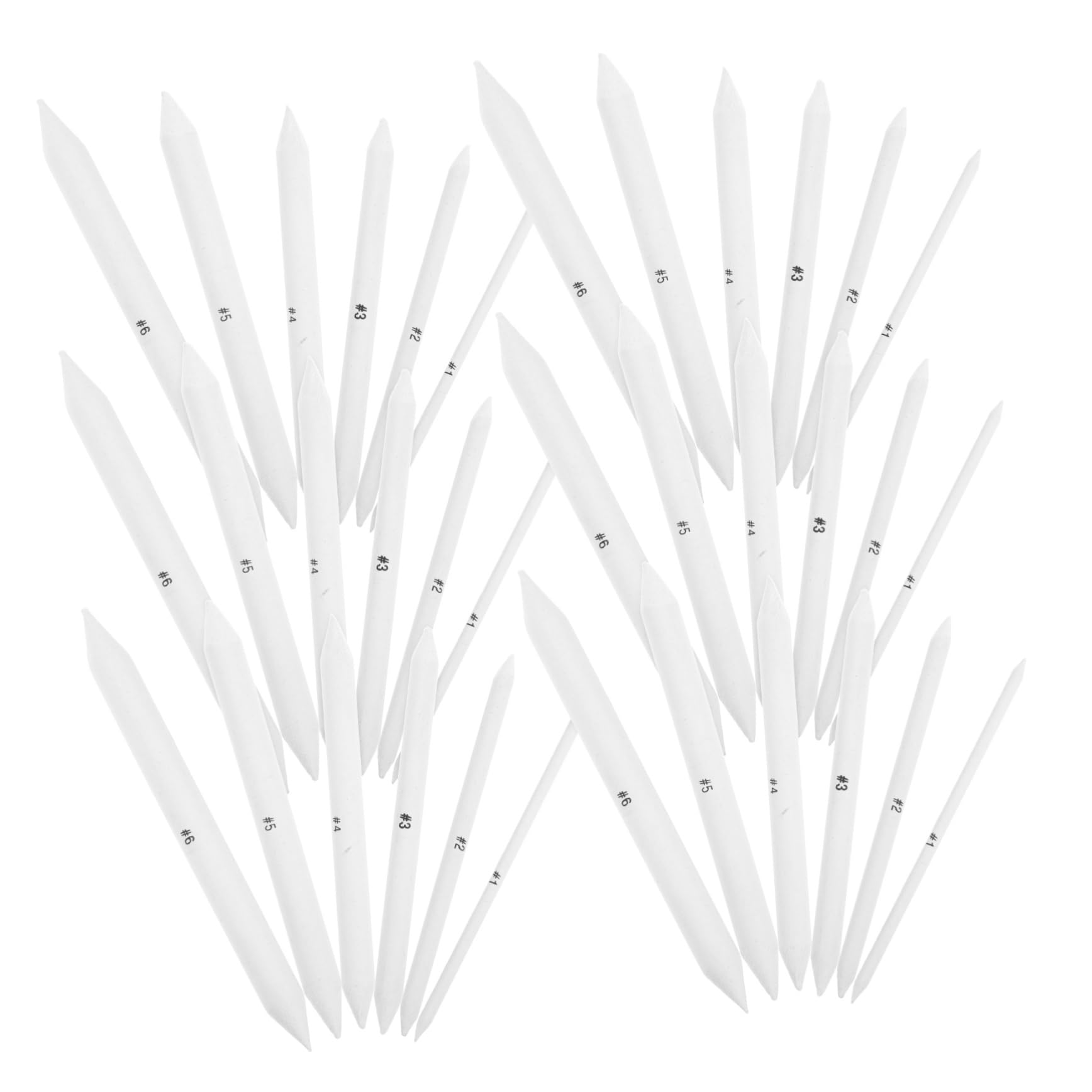 SHINEOFI Sketching Tools 36pcs Solid Sketch Pen Tortillions Blending Sticks Whiteboard Erasers Drawing Supplies for Boys and Girls