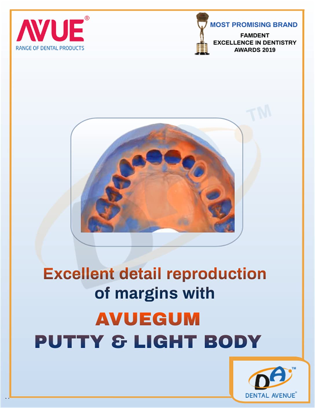 Avue Gum Light Body A-Silicone Impression Material 4