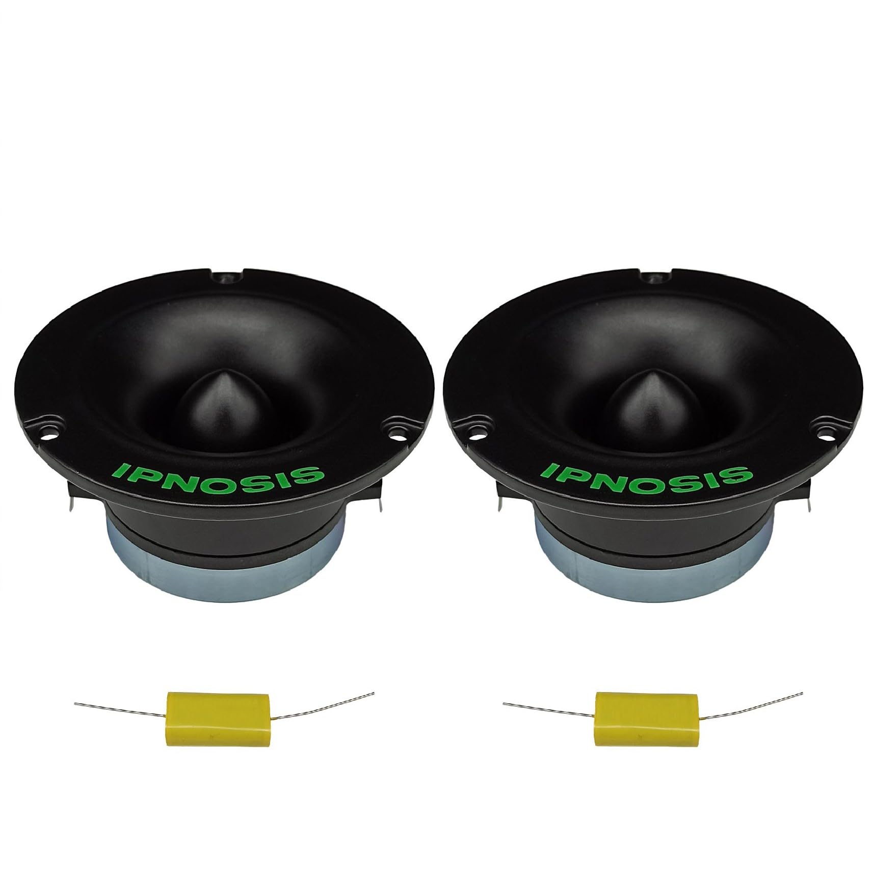 IPNOSIS IPT 4001 Coppia Tweeter | Diametro10,1cm | Bobina 2,5cm (1") | 240 Watt | 107 dB | 4 Ohm | + Condensatori