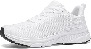 Mens Running Shoes Men Casual Breathable Non Slip Walking Shoes Comfortable Mesh Tennis Sneakers for Gym Workout Training