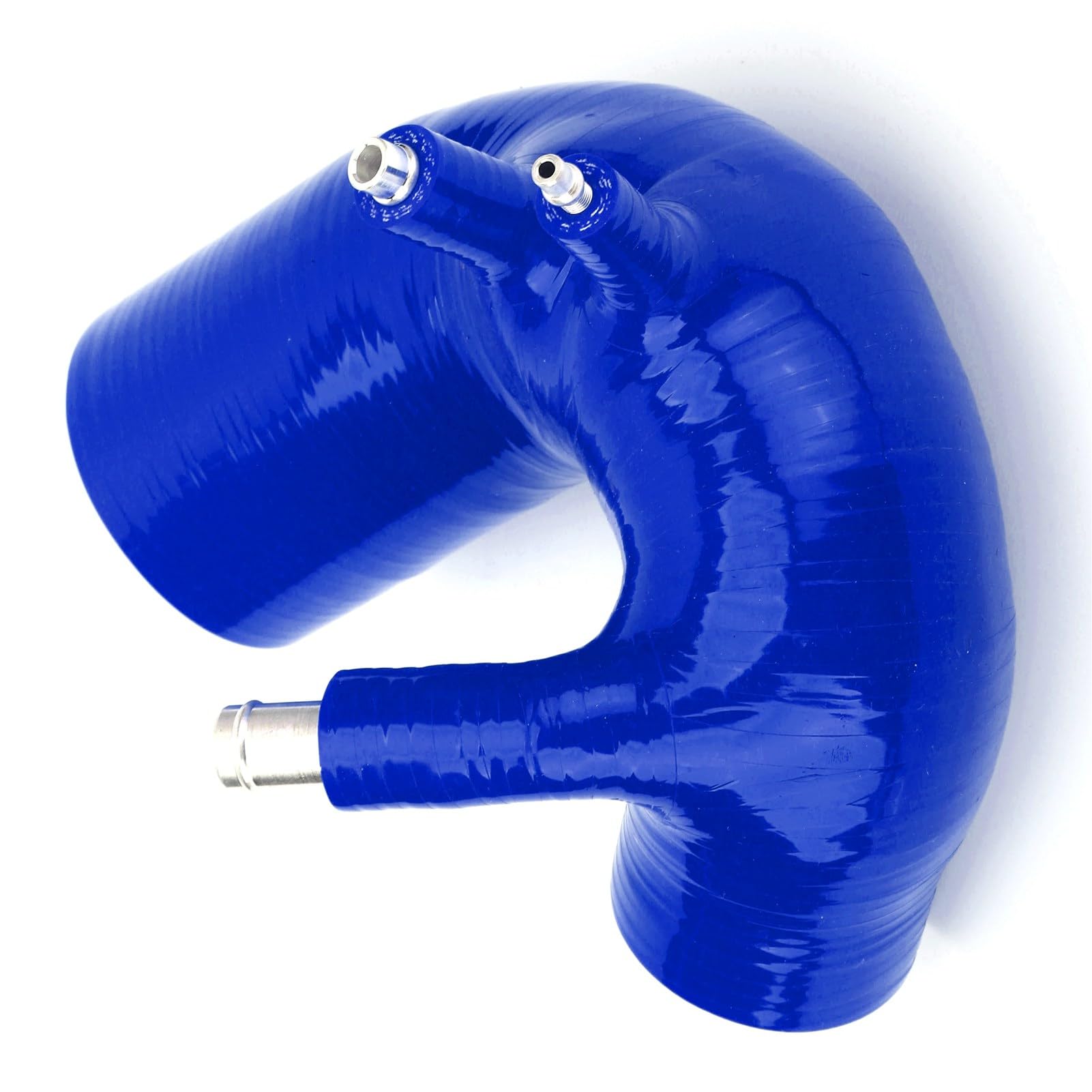Tubo Aspirazione Silicone, Struttura 4 Strati Tubo Aspirazione Silicone per Abarth 500 595 695 500C (Blu)
