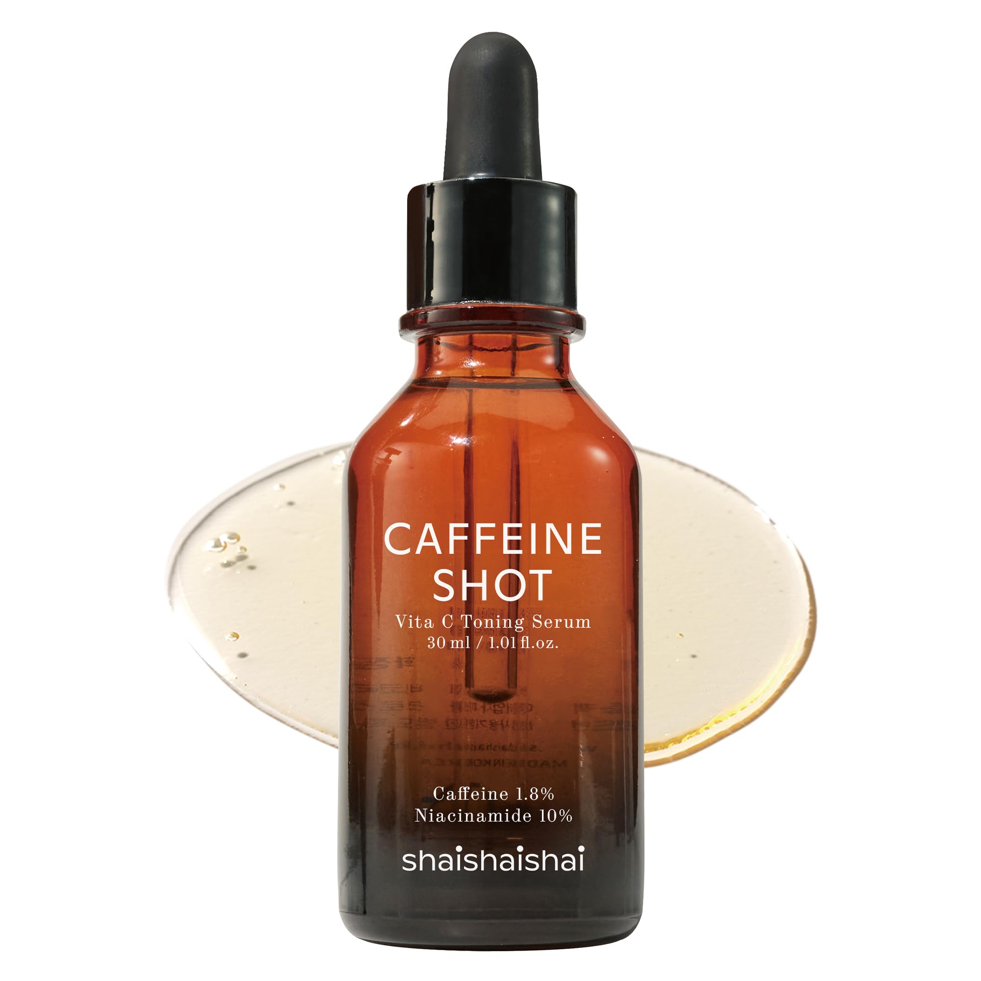 Amazon.co.jp: shaishaishai 美容液 高濃度ビタミンC カフェイン