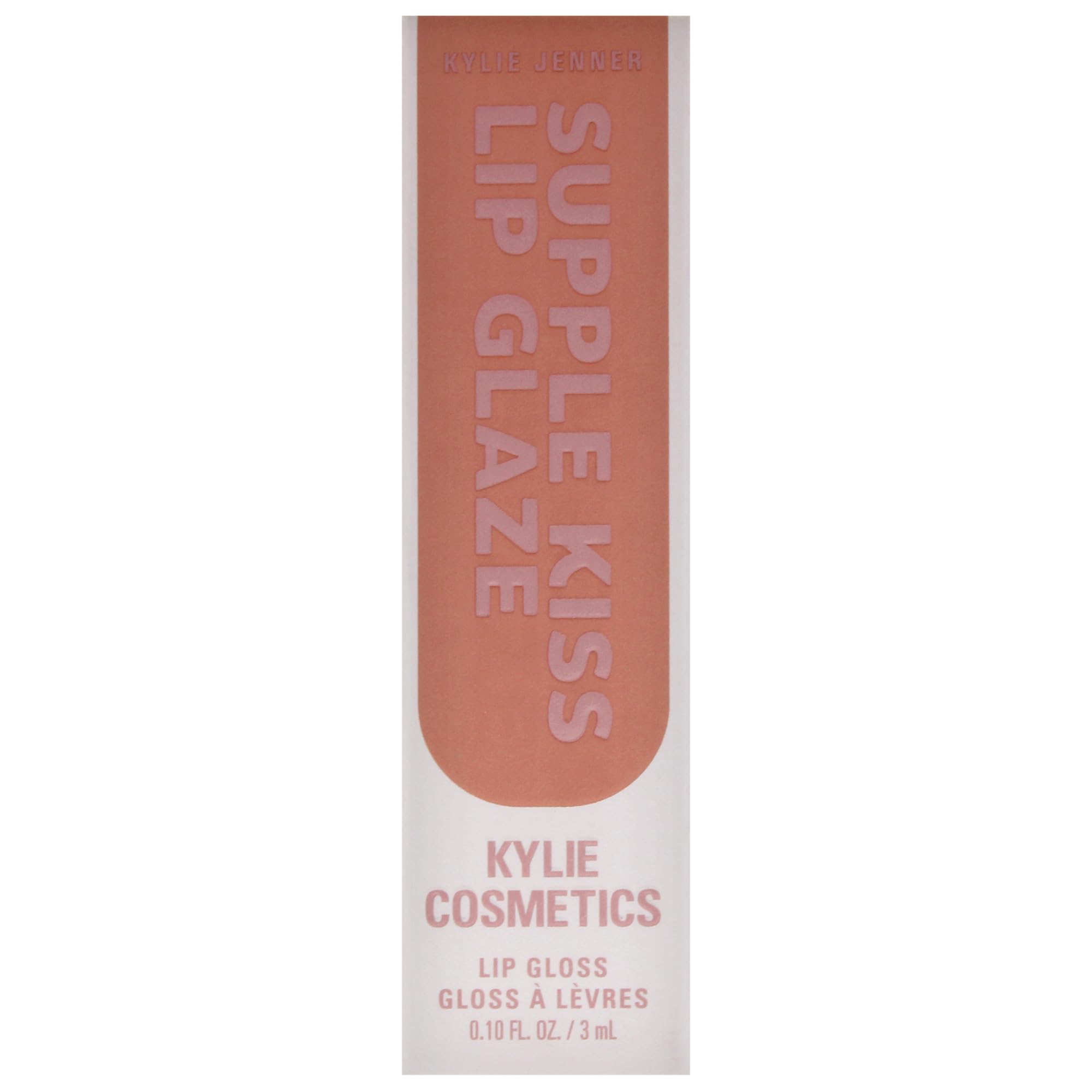 Supple Kiss Lip Glaze - Nude Kiss by Kylie Cosmetics for Women - 0.10 oz Lip Gloss