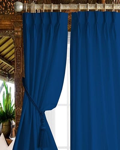 Magic Drapes decoración para el hogar  Cortinas opacas de poliéster con aislamiento térmico que bloquean la luz y reducen el ruido, de eficiencia