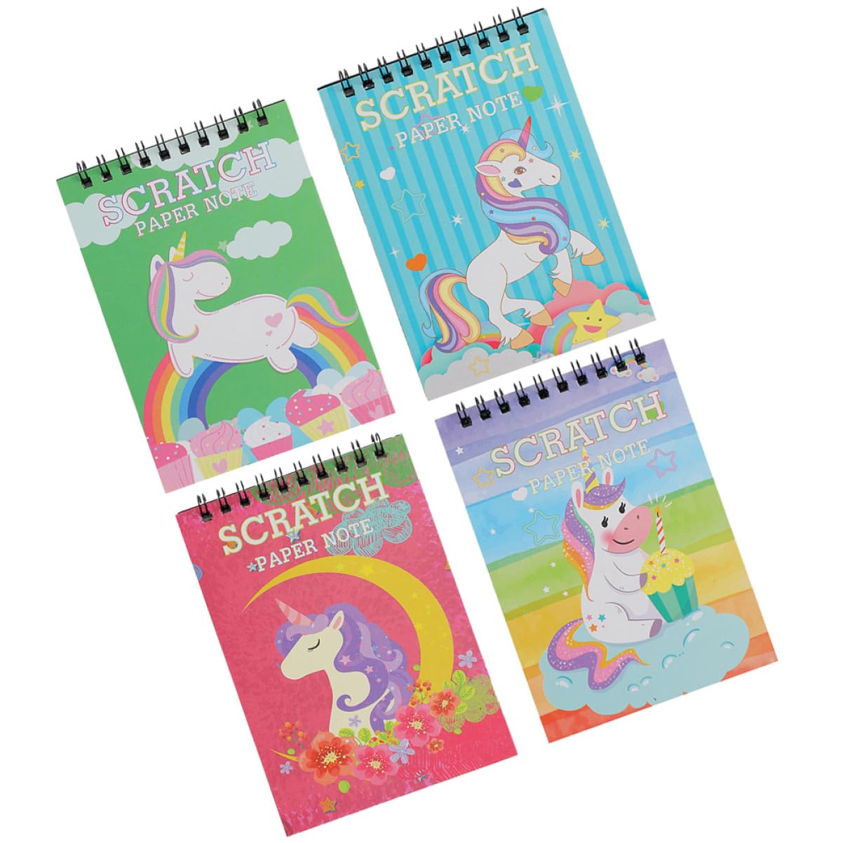 ARTIBETTER 5 Sätze Scratch Bilderbuch Kinderhandwerk Kinderspielzeug Hoch Rubbelkarten Für Für Kleinkind Zeichnen Notizbuch Kratzpads Bunt Papier 4 Stück * 5