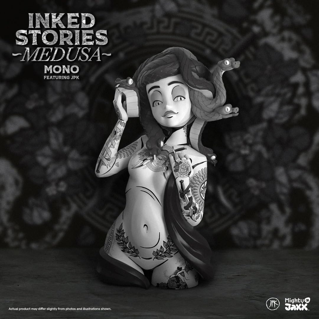 Amazon.co.jp: Mighty Jaxx Inked Stories: Medusa (Mono Edition) ft