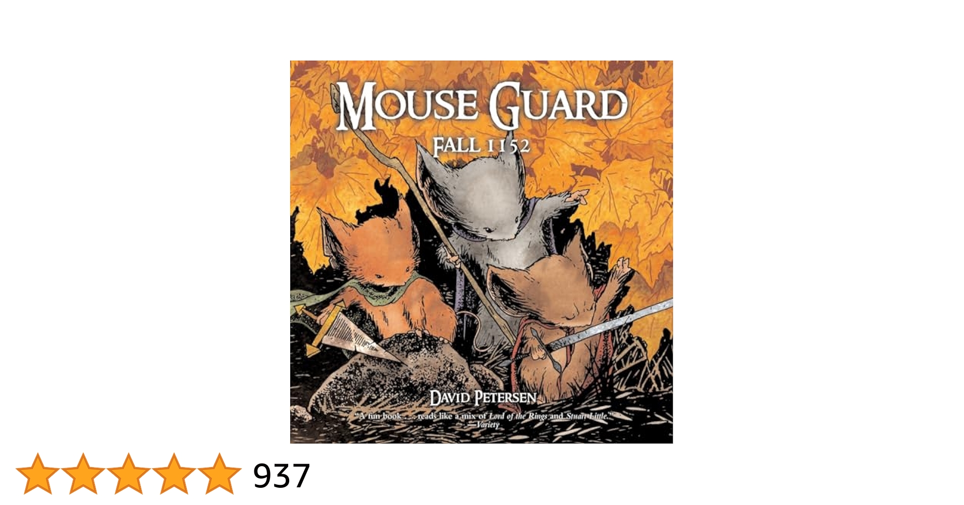 ゆ　マウスガード　1152年　秋　冬　アメコミ　マンガ　洋書　ねずみ Mouse Guard: Winter 1152: Petersen, David, Petersen, David