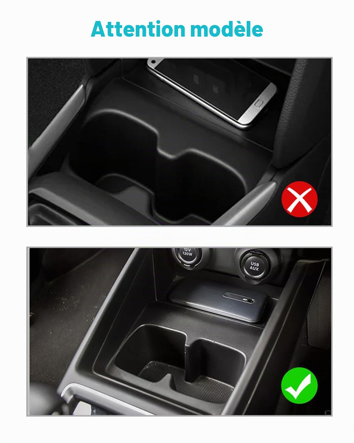 CDEFG Compatible avec Suzuki Swift/Sport AZ 2017-2023 - Console centrale - Porte-gobelet de voiture - Porte-gobelet - Porte-bouteille Swift Hybrid Accessoires