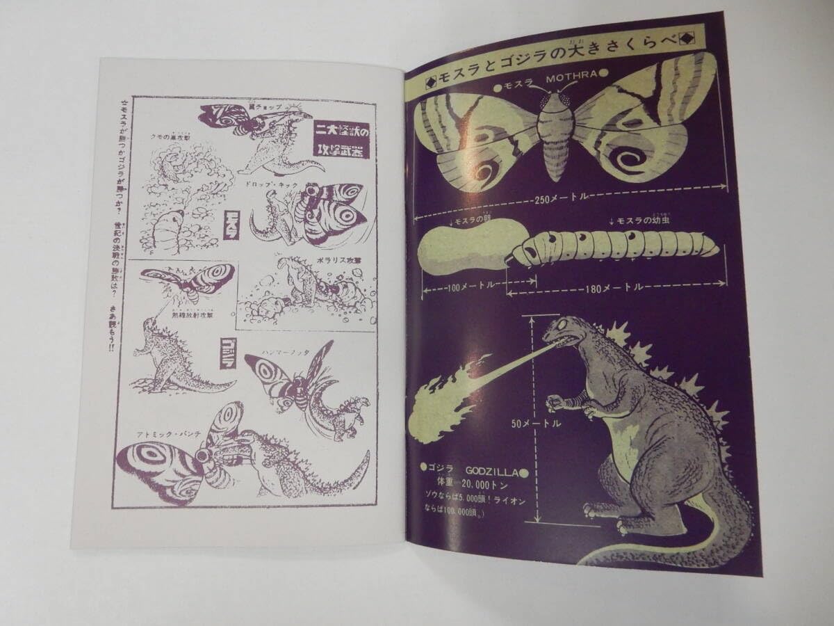 Amazon.co.jp: 復刻版 怪獣まんが モスラ対 冒険王 1964年5月号 ふろく