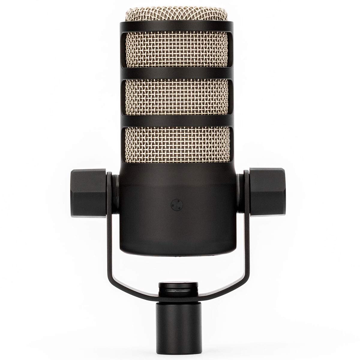 Rode - Microfono Podmic, per podcast, professionale + keepdrum MS138, microfono con braccio, treppiede da tavolo