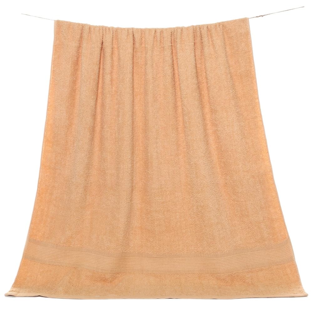 Oversized Bath Towel 90 175cm Thick 600g Soft Absorbent Breathable Beach Towel Bathroom Towel Brown