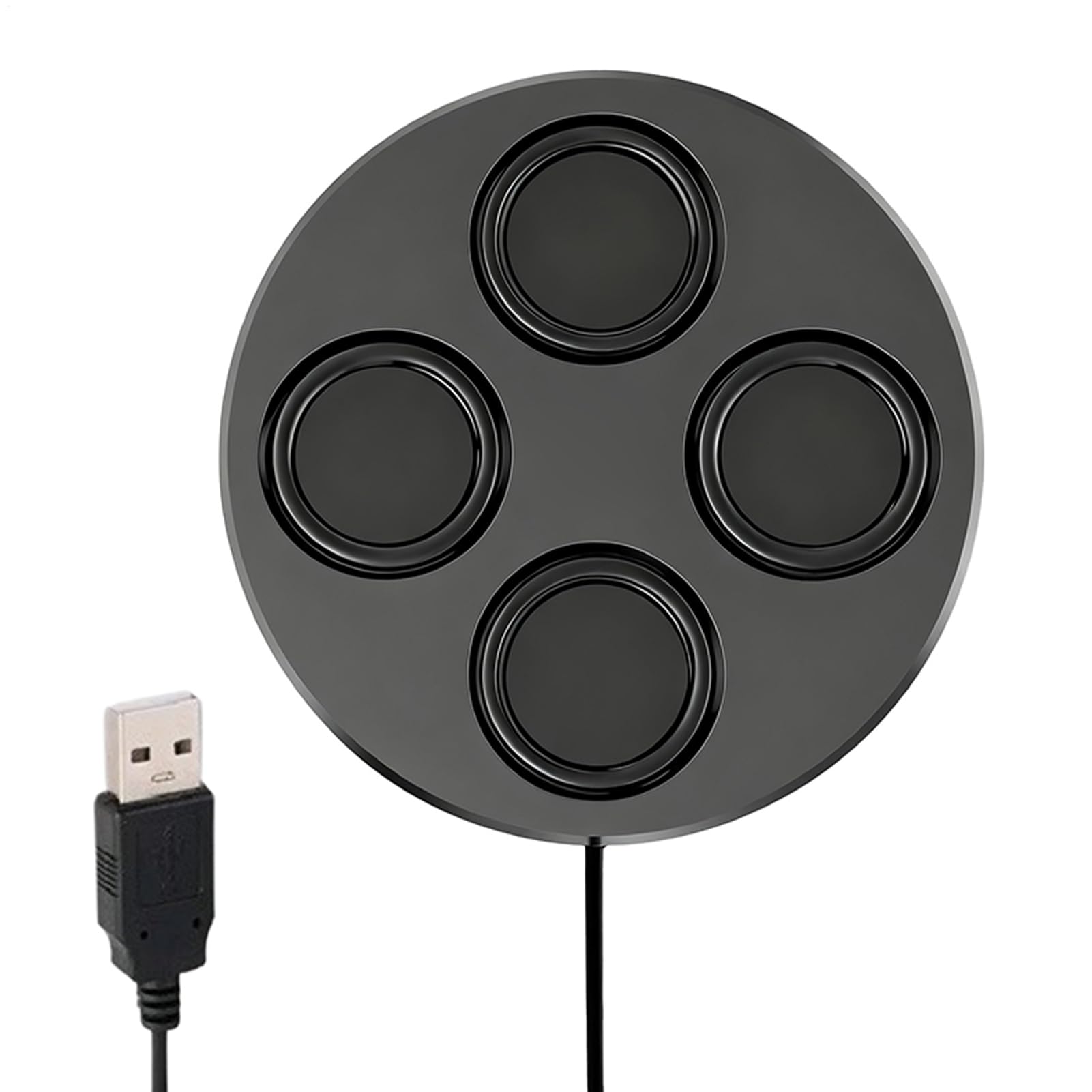 Générique Altoparlante portatile senza fili – da scrivania Filiare | USB ad alto volume basso profondo, altoparlanti PC compatti, per PC ufficio, sala da , TV, spazio veicolo