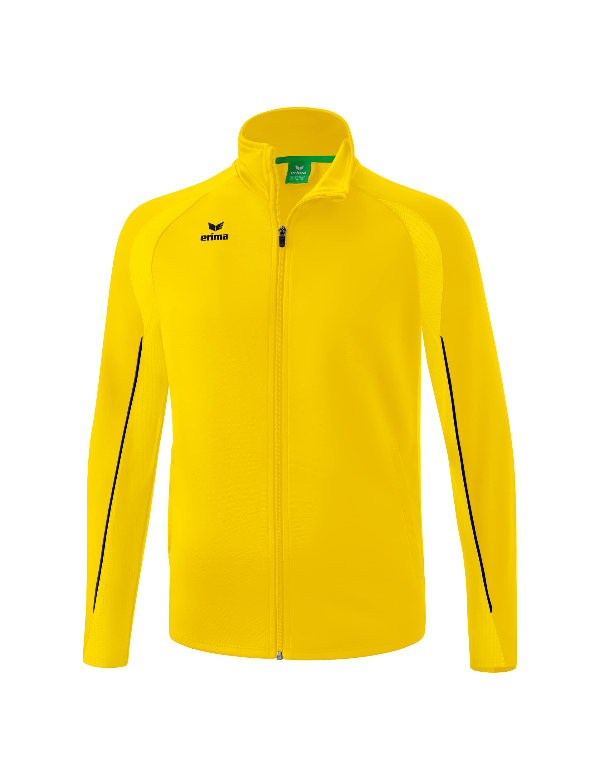 Erima Unisex Kid's Liga Star Polyester Training Jacket, Yellow/Black, 152