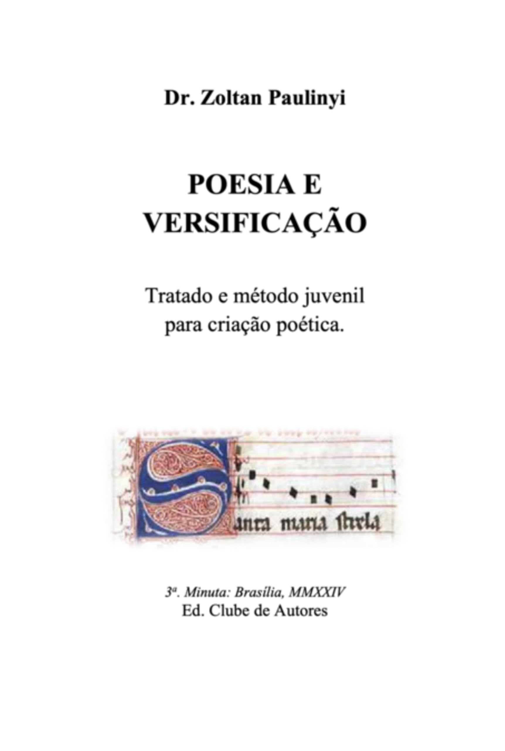 Livre de poésie portugaise pour apprendre la versification pas à pas