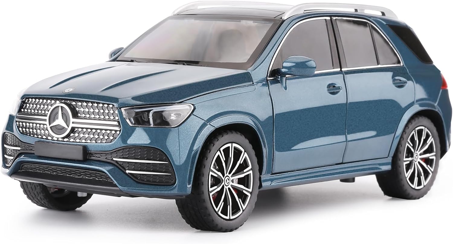 ARNIYAVALA Compatible for 1/24 Alloy Die-cast Benz GLE 350 Toy Car with Sound and Light Pull Back Collection Model Car for Kids Gift (BLUE) (B0D7CTDMSN) Amazon Price History, Amazon Price Tracker