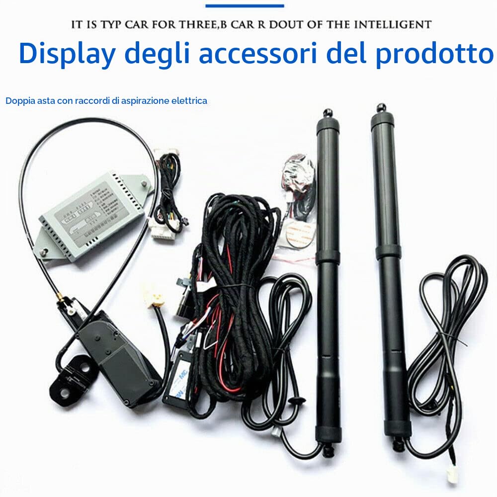 Power portellone posteriore compatibile con Peugeot 3008 2016-2023 Electric Liftgate Retrofit Lift Support Rear Door Kit, Normale