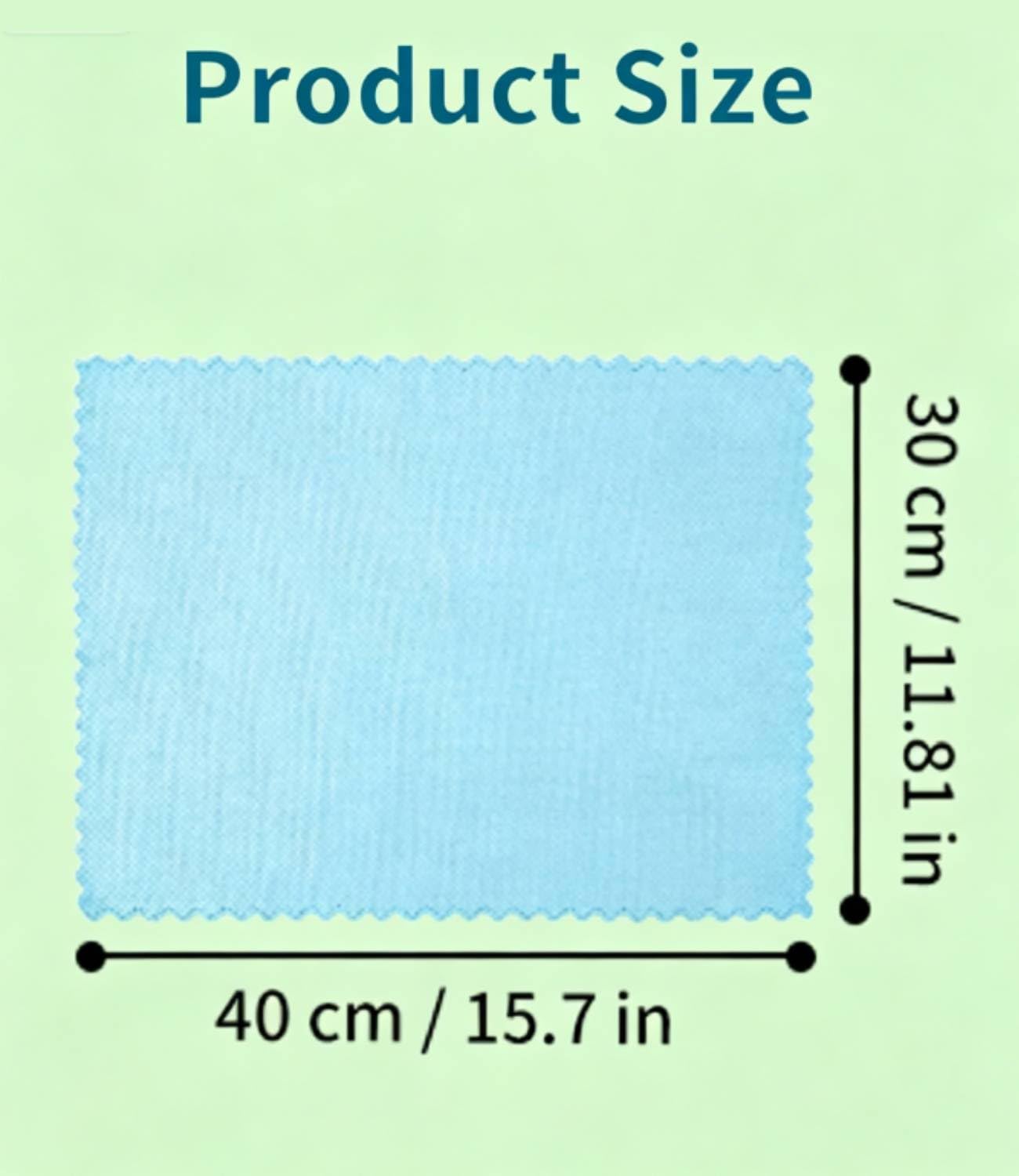 Bixury 30 paños de limpieza de microfibra gris + azul, reutilizables, paños de limpieza para ventanas, cocina, cristal, espejos, 40 x 30 cm
