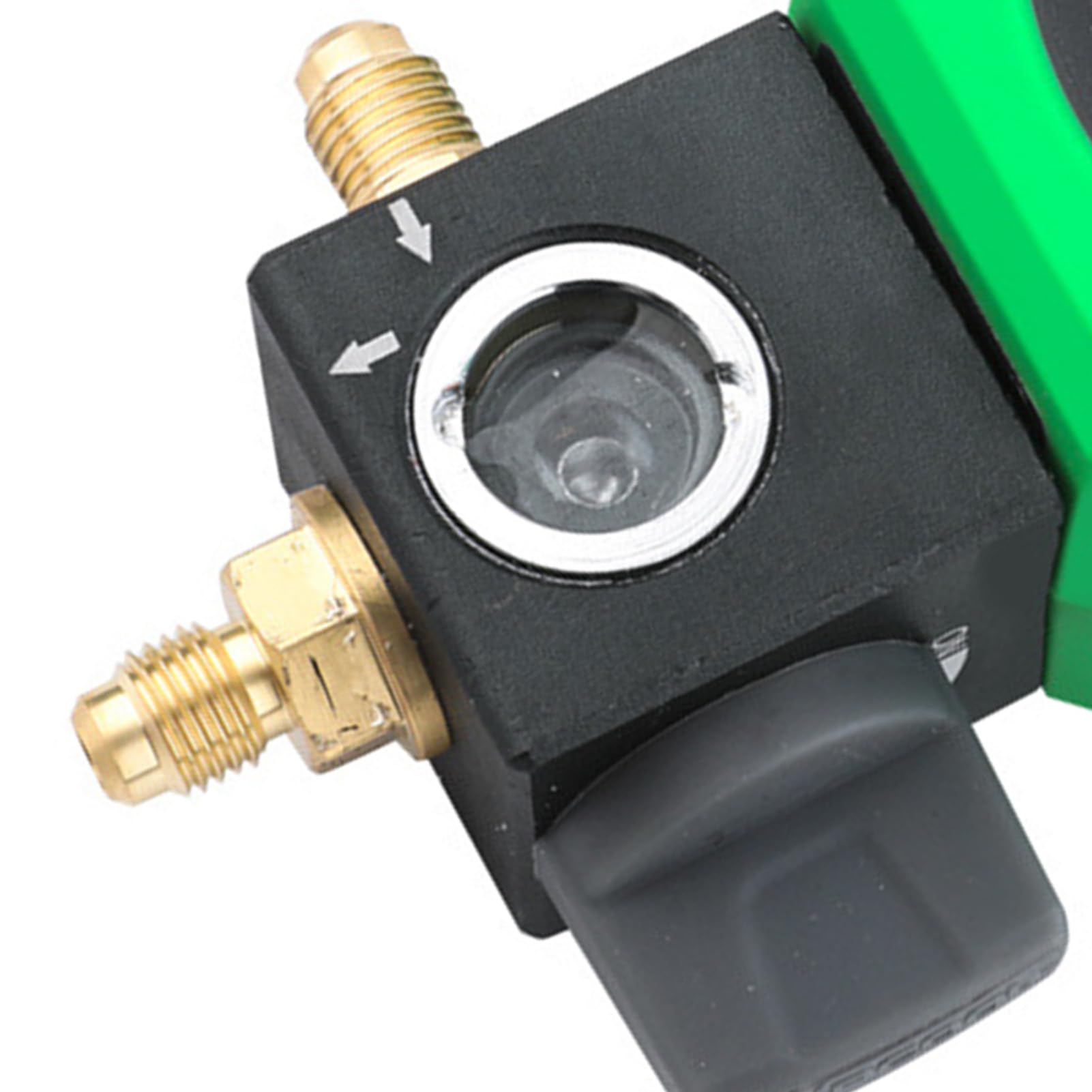 Walfront Manometro Digitale Industriale 0-800 Psi Misuratore di Pressione Idraulica 0-55bar Misuratore di Pressione per Vuoto 0-5500KPa
