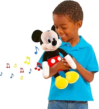 Amazon.co.jp: Disney (ディズニー) ミッキー 歌うぬいぐるみ「ホット